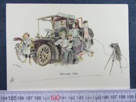 AUTO AK OLDTIMER MERCEDES 1904