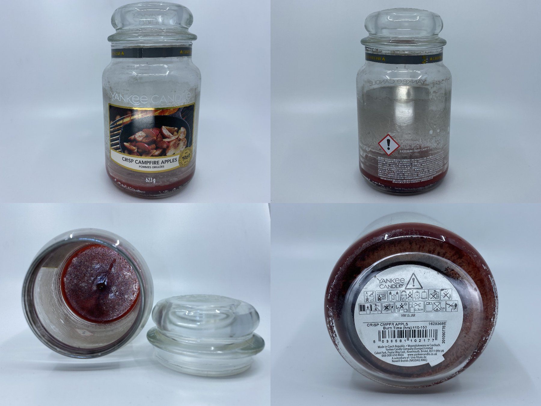 Yankee Candle Candele: Yankee Candle Large Jar Gläser - Duftproben - Diverse Düfte – Usato da Langwiesen venduto da rtWebshop 6