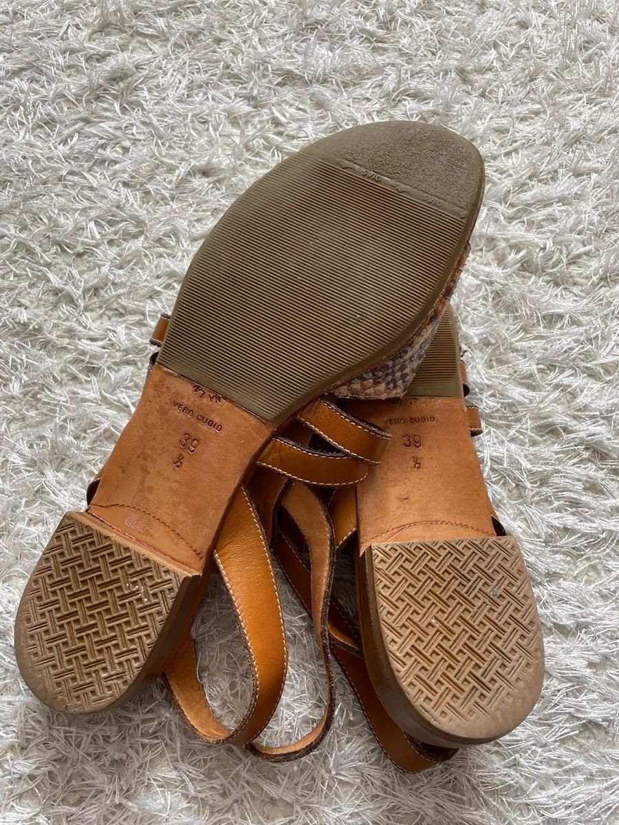 Scarpe da donna: Sandales cuir python Marretto t. 39 bon état – Usato da Vuippens venduto da ale_6gkb 2