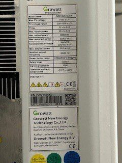 Inverter: Wechselrichter Growatt MID 30KTL3-X – Usato da Biberstein venduto da ugl_q267 1