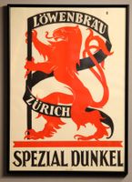 Löwenbräu Zürich - Bier - Original Plakat