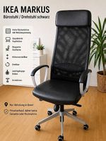 IKEA MARKUS Bürostuhl / Drehstuhl  schwarz
