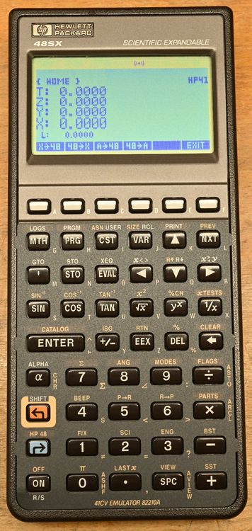 Sammlerobjekt: HP48SX mit 41CV Emulator, 128k Karte & Bücher | Kaufen ...
