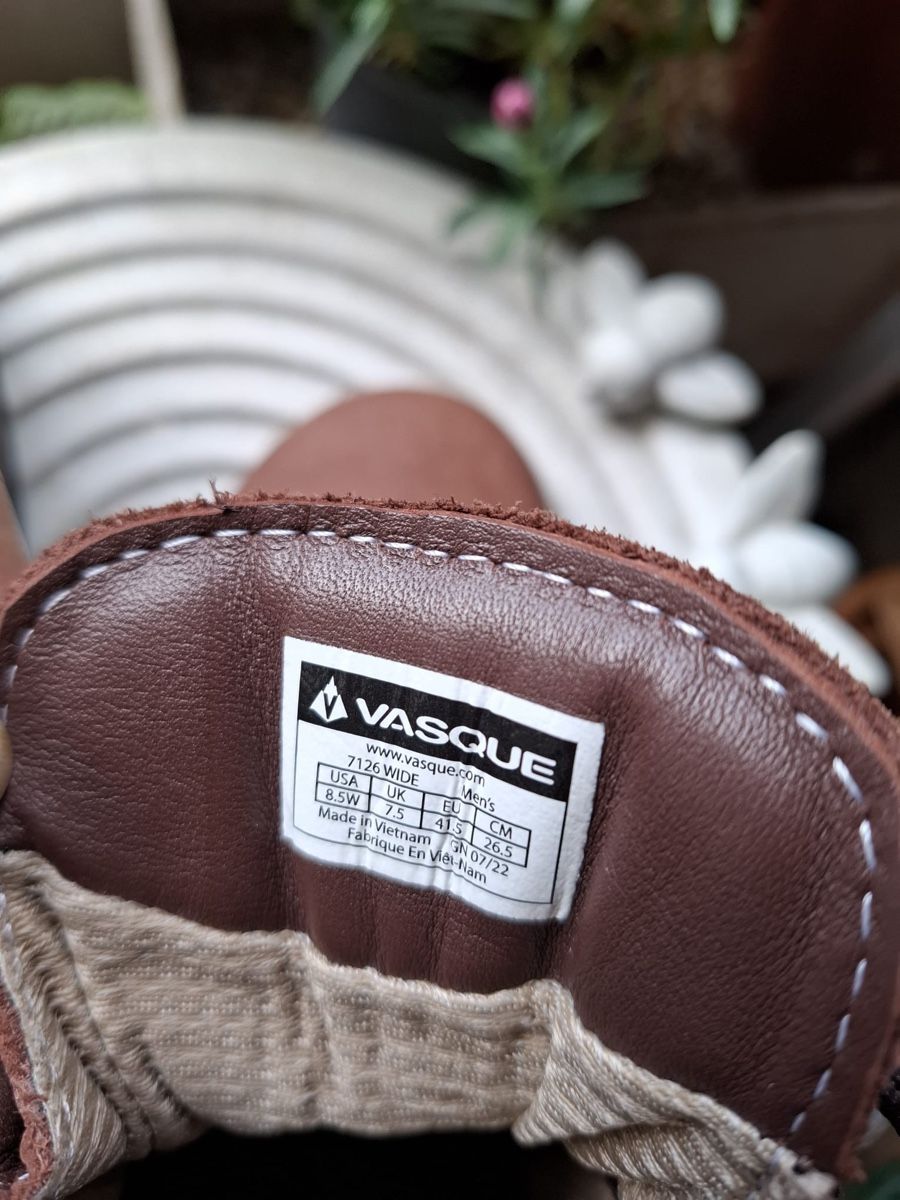 Chaussures hommes: Goretex Wanderschuhe Vasque Grösse 41,5 – Neuf (Voir description) à Buttikon SZ par Buecherwurm. 3