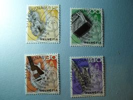 2008 Sondermarken Musik 1267-1270 ET Vollstempel