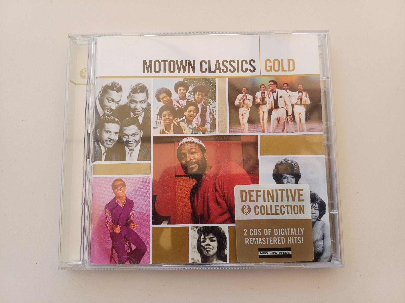CDs: Motown Classics "Gold/Definitive Collection" CDx2 – Neu (gemäss Beschreibung) aus Begnins von Drastic-Sound