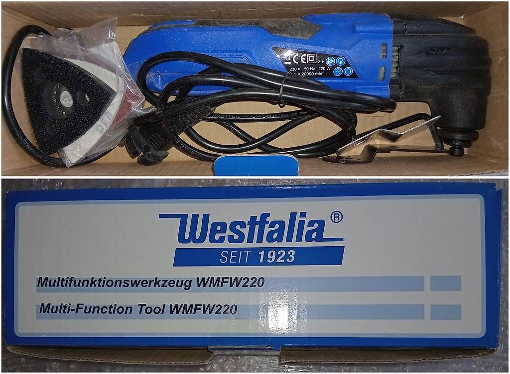Tutti gli attrezzi: Multifunktionswerkzeug WMFW220 – Nuovo e nell'imballaggio originale da Aarwangen venduto da Tobias8000