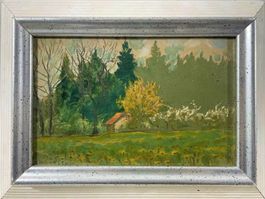 Louis Rudolf Runge 1882-1955 Belpau Aarelanschaft Kt.Bern