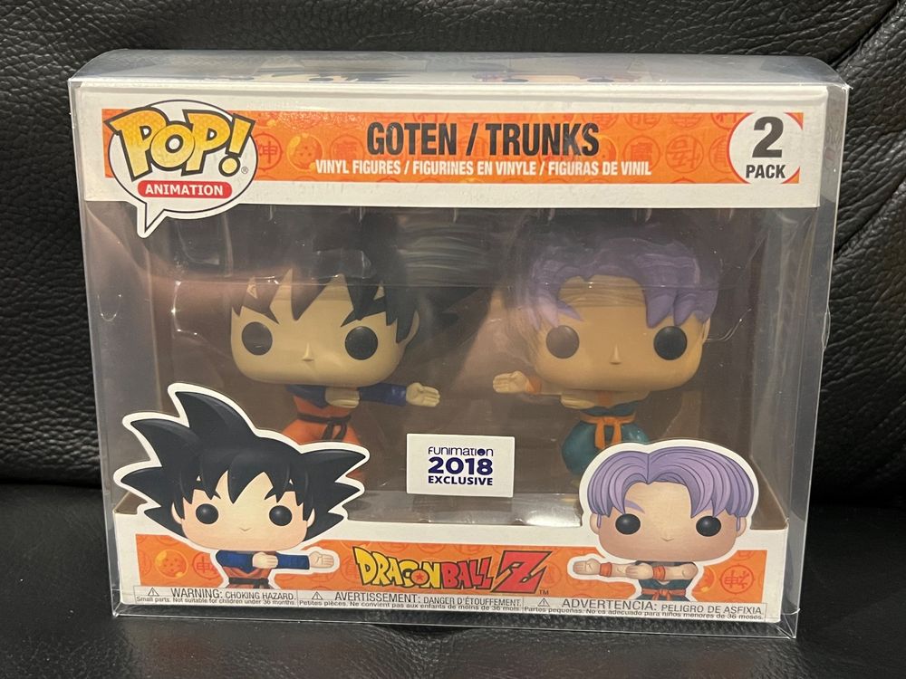 Funko POP! Animation Son Goten & Trunks Édition Limitée 2018 Kaufen