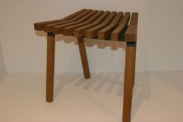Hocker Ikea "Överallt" Holz dunkel