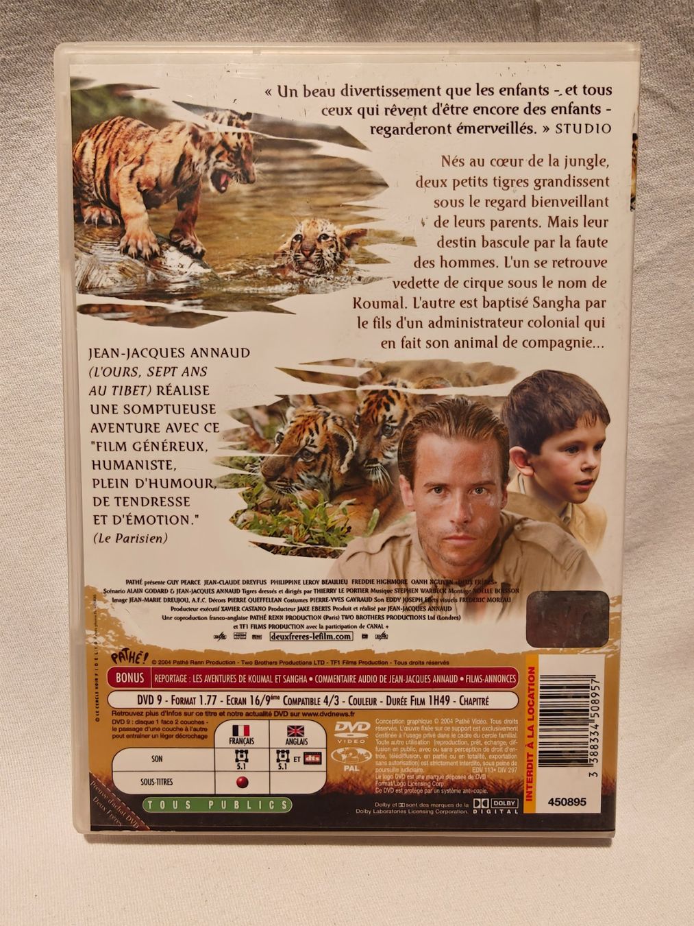 Alle DVDs: Deux Freres – Gebraucht aus Gutenswil von Vulcano21 1