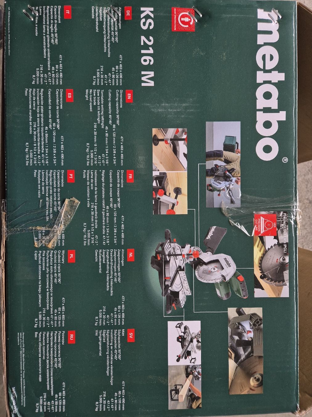 Tutte le macchine: Metabo Kreissäge – Usato da Hugelshofen venduto da Rogoli 4