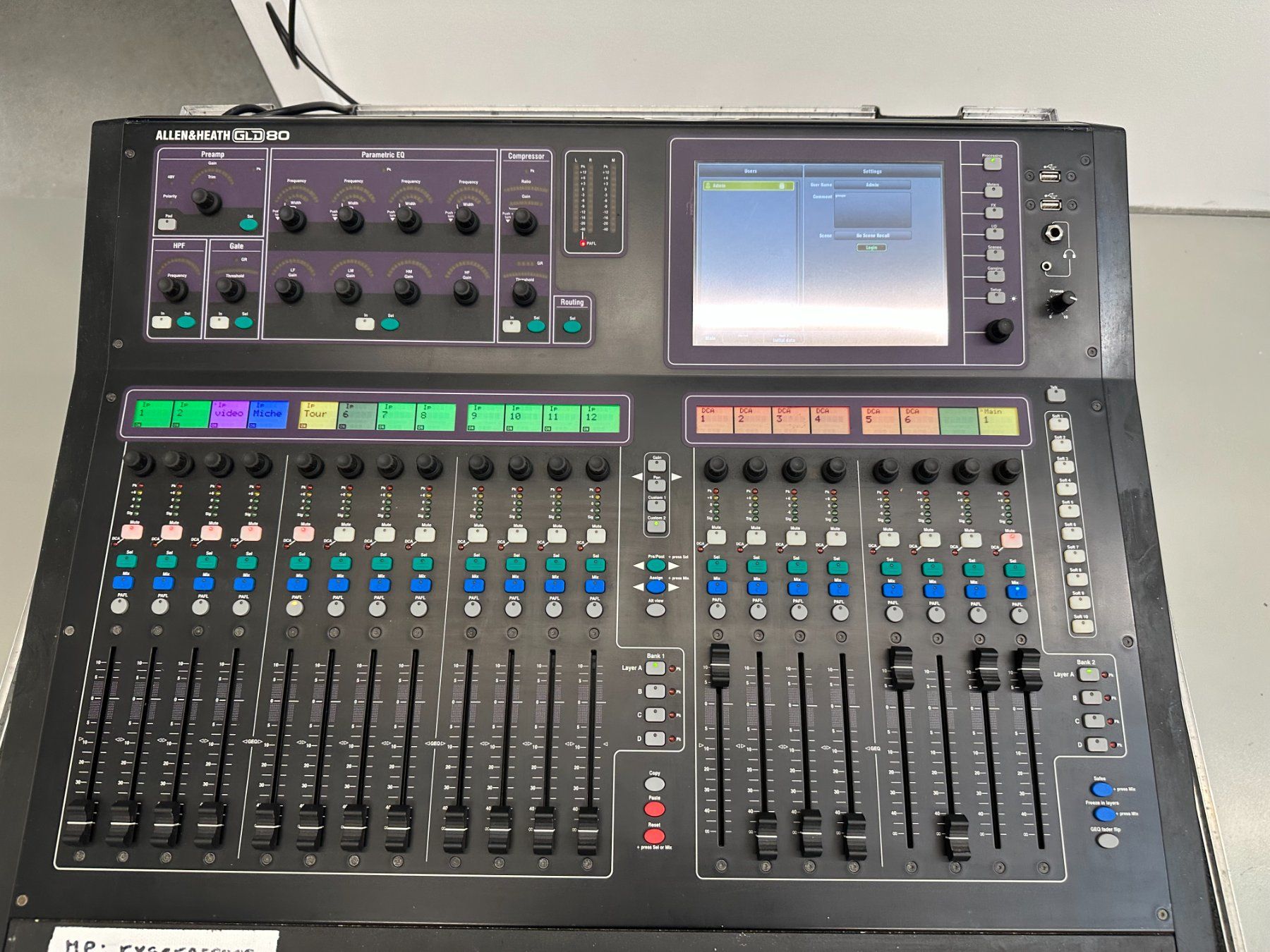 Allen & Heath Platines de mixage: Allen & Heath GLD80 inkl. Case – D'occasion à Langenthal par Ursmuell 3