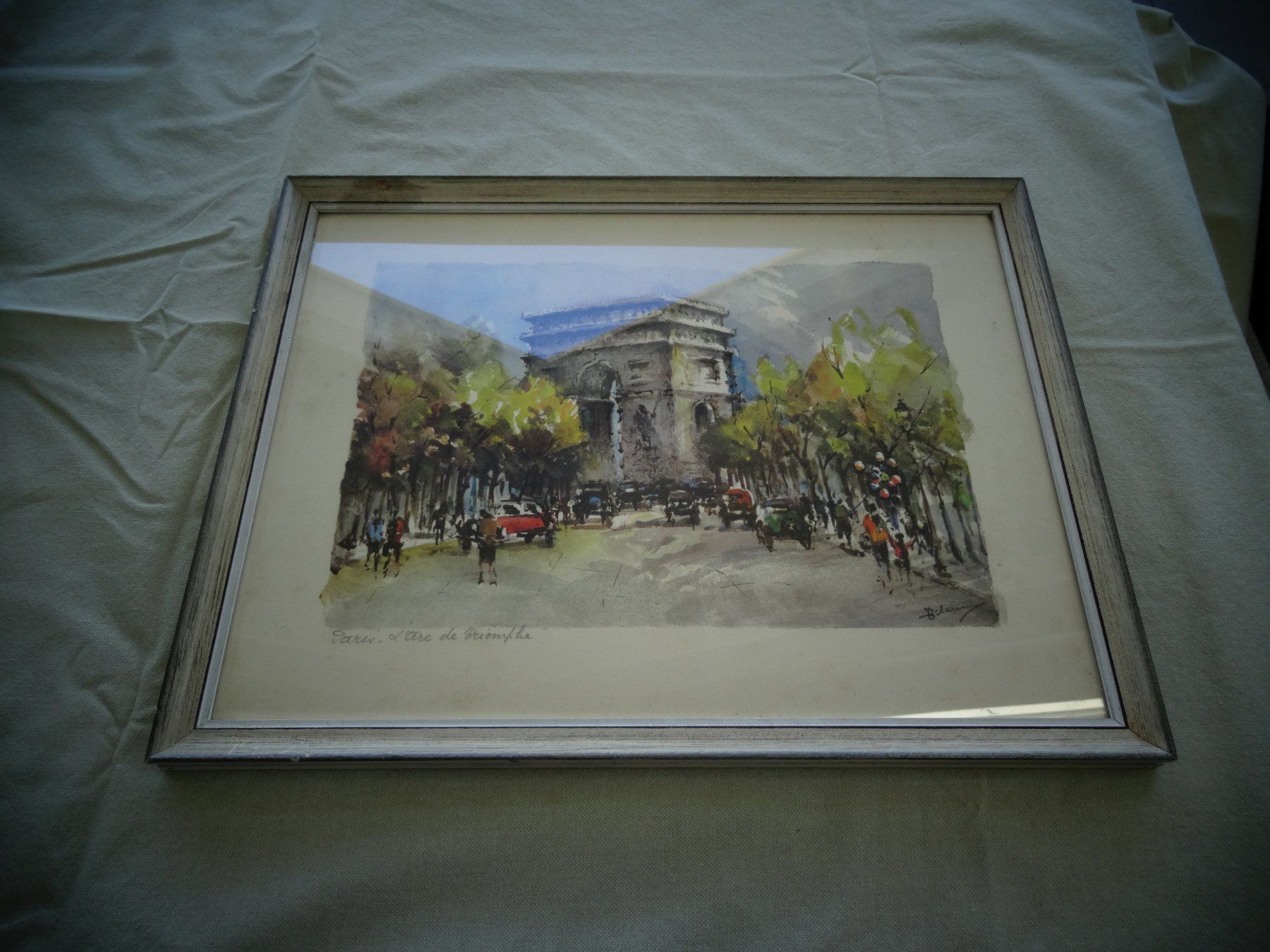 Dipinti: Aquarell Paris signiert – Usato da Neerach venduto da jenny062