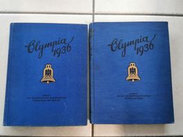 Olympia 1936 2 Bücher, Berlin und Garmisch Patenkirchen