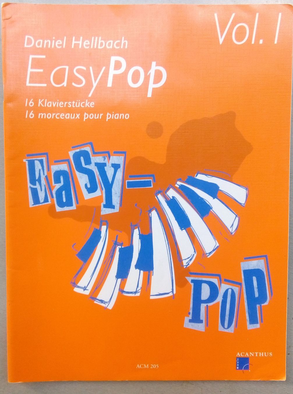Bücher: Daniel Hellbach Easy Pop Vol. I Klavierstuecke Noten – Gebraucht aus St. Gallen von elk2020