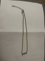 Guess Collier mit Steinen, Goldig, TOP Zustand! Ab 1 FR!