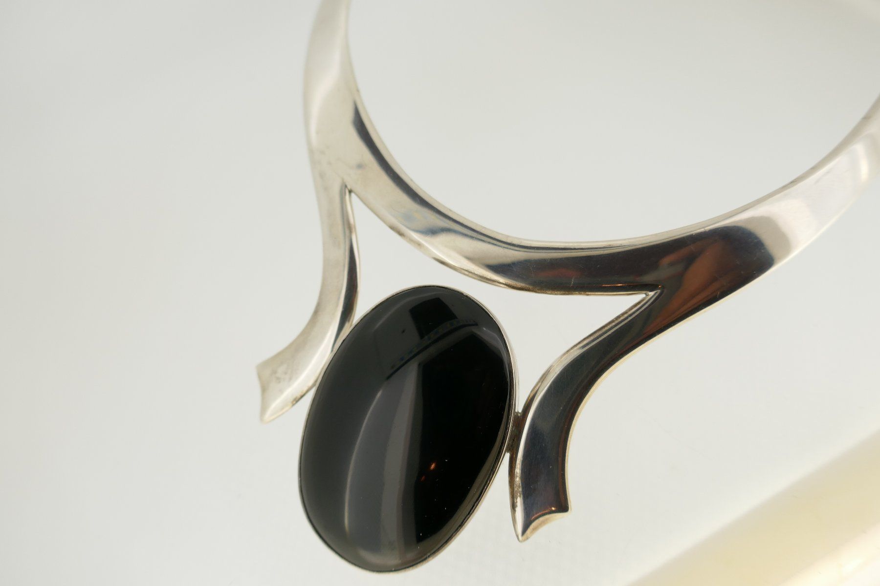 Catenine: Sterling SILBER Collier mit Onyx 154 gr. – Usato da Schaffhausen venduto da swisswatches-andmore 2