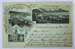 Gruss aus Zug 1898