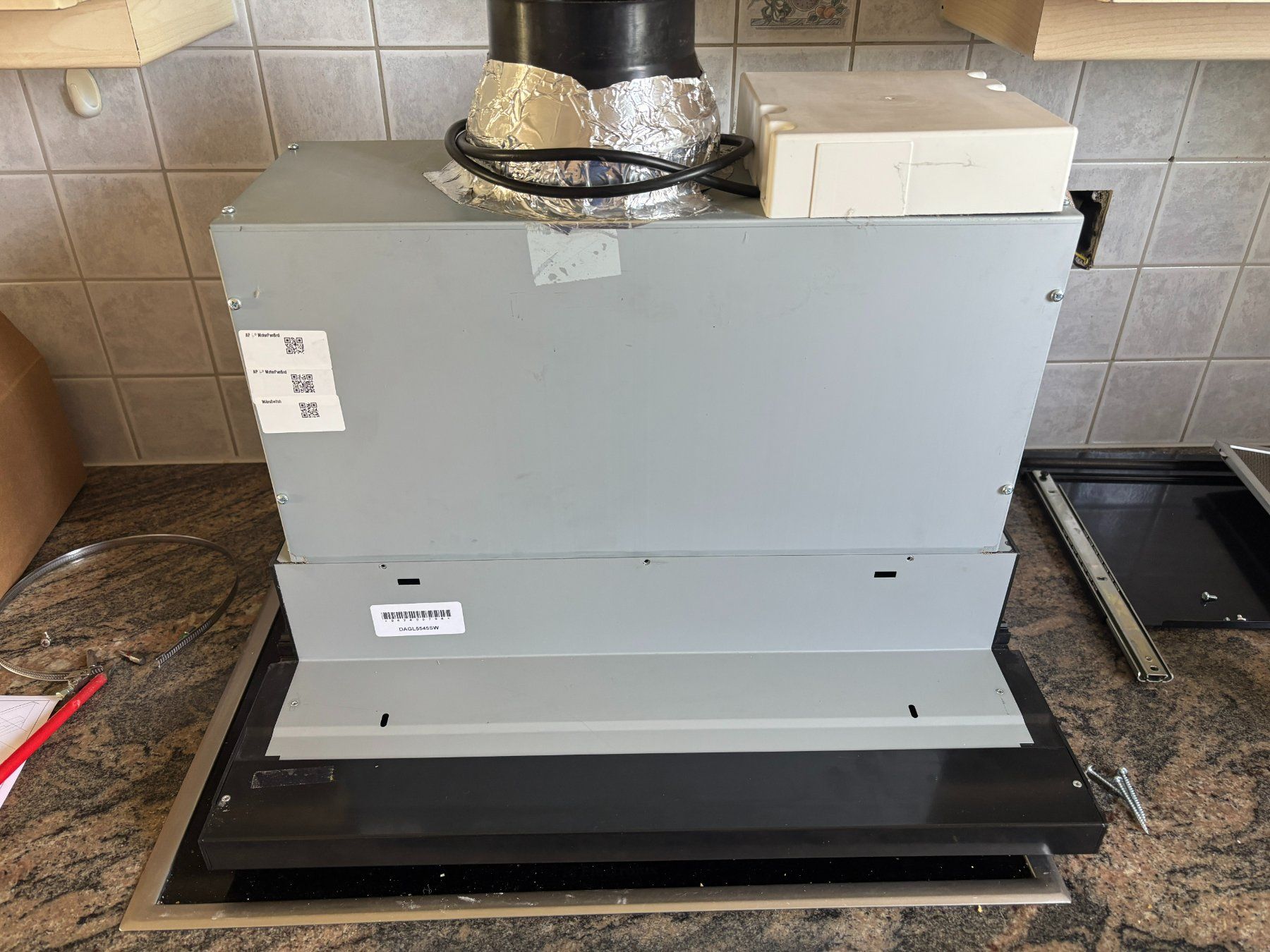 Electrolux Dampfabzug: Dunstabzughaube (Dampfabzug) DAGL55 – Gebraucht aus Gurbrü von tuareg03