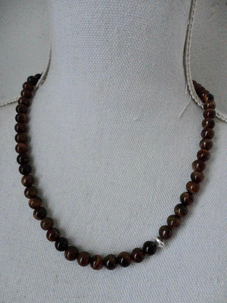 Catenine: Halskette Tigerauge – Nuovo (secondo la descrizione) da Biberist venduto da tl-schmuck