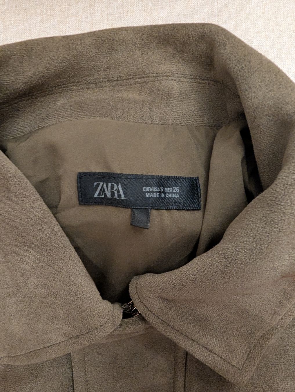 Zara Jacken: Zara suede effect bomber jacket – Neu (gemäss Beschreibung) aus Zürich von mur_v9pp 2