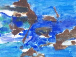 Yves Voirol (1931-2015) - aquarelle