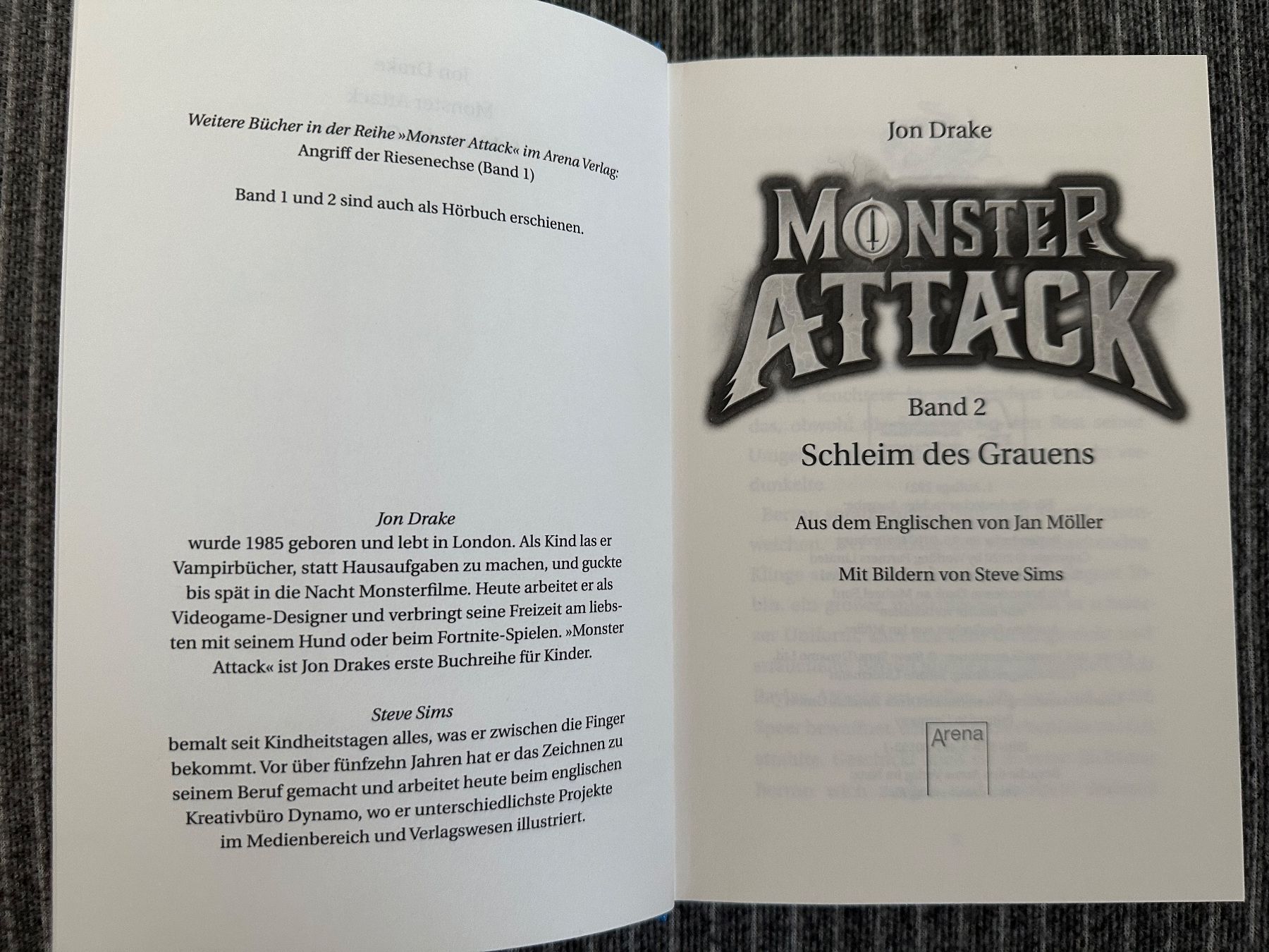 Libri: Monster Attack - 'Schleim des Grauens' (Band 2) – Nuovo (secondo la descrizione) da Dierikon venduto da Butcherboy 2