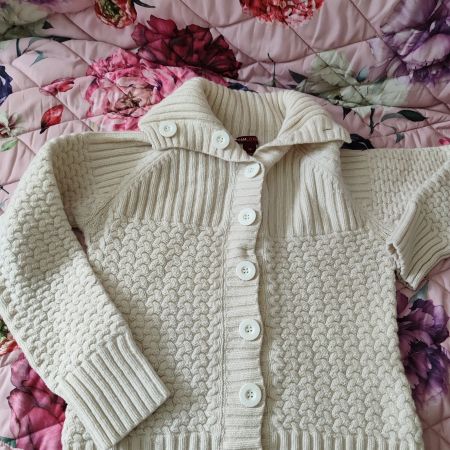 Damen Wolle pulli Gr S