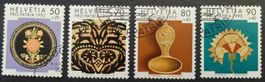 Pro Patria Satz SBK-Nr. 235-238 (Volkskunst 1992) ET-Stempel