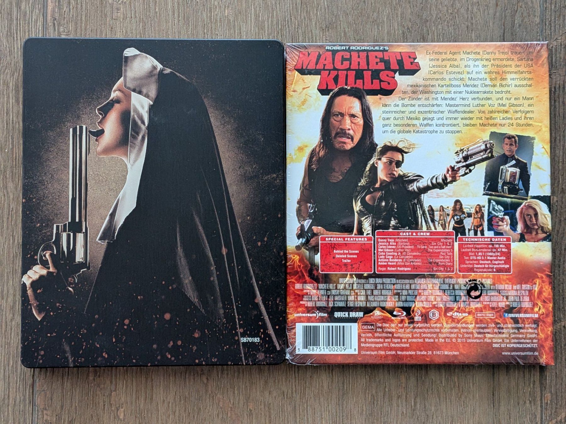 Alle DVDs: Machete & Machete Kills - Limited Edition [2 Blu-rays] – Neu und originalverpackt aus Port von gecotom 4