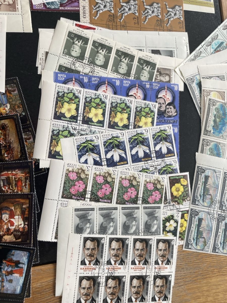 Alle Briefmarken: Sowjetunion div Sätze 10 er Blocks – Gebraucht aus Roggwil TG von Lph_m9nm 5