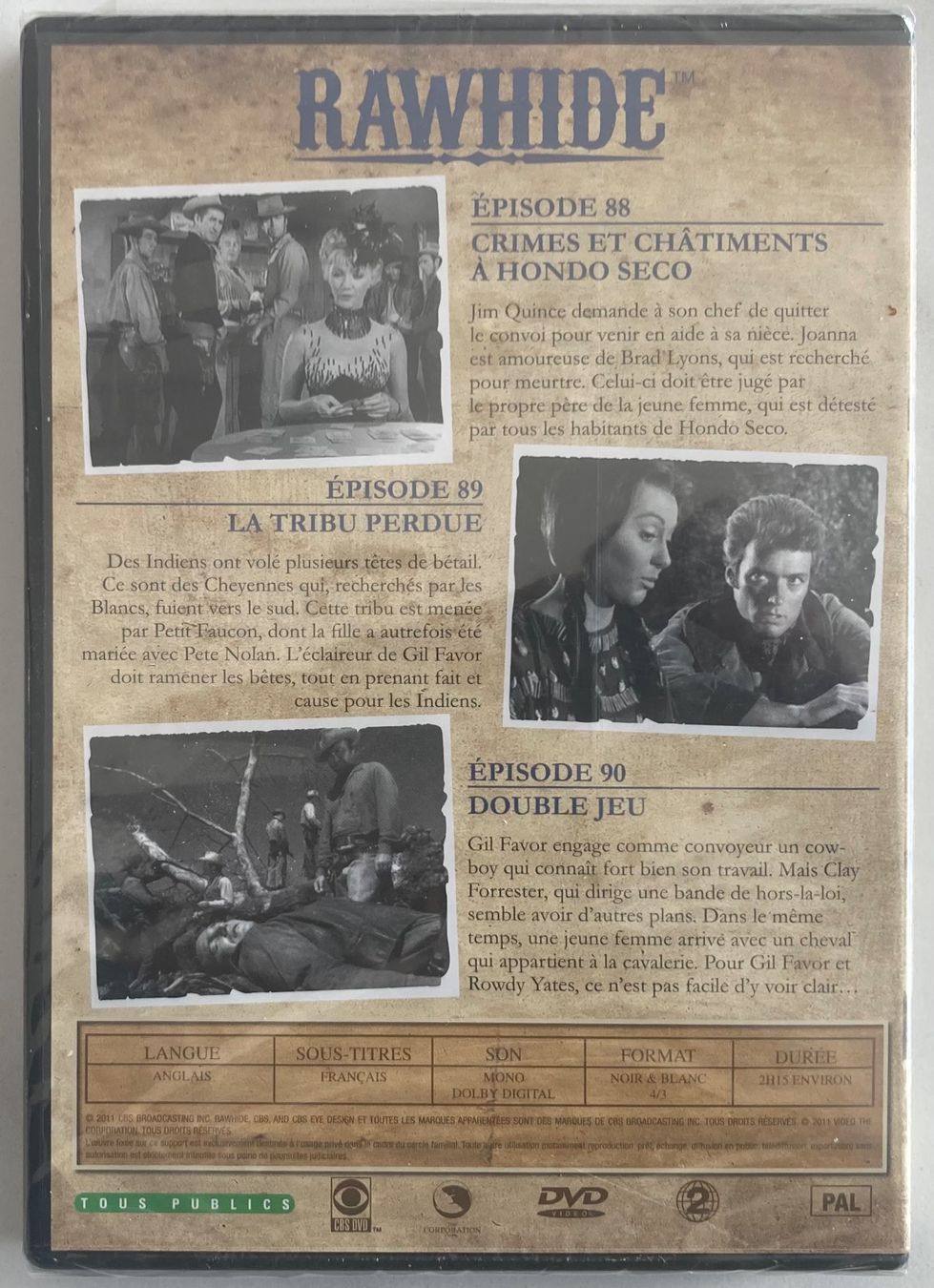 Alle DVDs: CLINT EASTWOOD - RAWHIDE N°30 – Gebraucht aus Poliez-Pittet von Newtown-Records 3