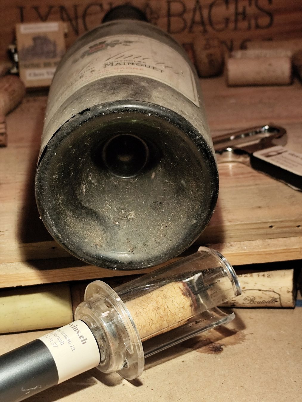Vino: 1952  Saint-Amour Dessalle Mainguet – Nuovo e nell'imballaggio originale da Büsserach venduto da Vintage-vins 4