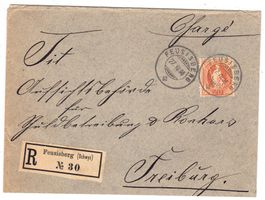 Lettre R. de Feusisberg pour Freiburg le 27.VII.08
