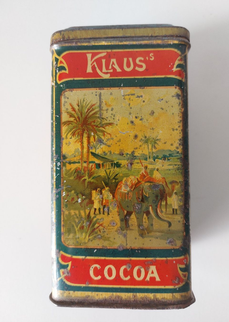 Cailler Dosen: Alte Blechbüchse Klaus Cacao Blechdose boite klein – Gebraucht aus Schenkon von TG10 1