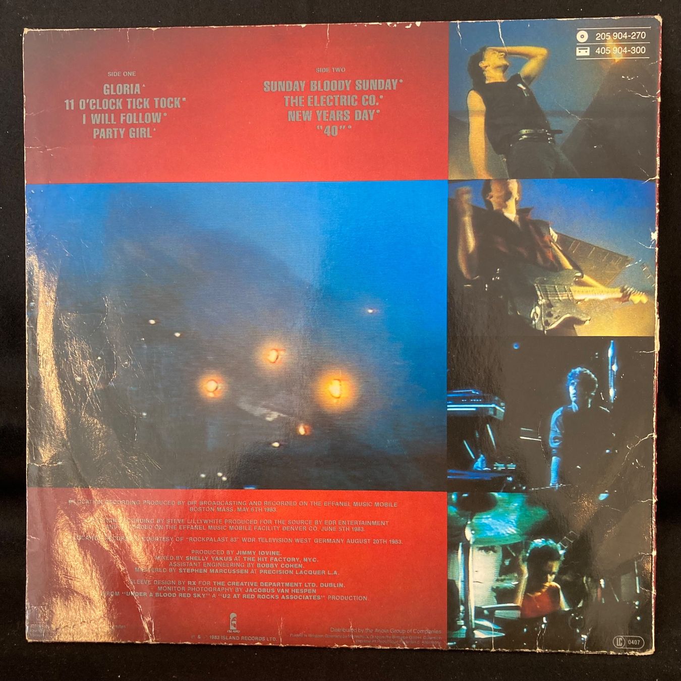 Dischi in vinile: U2 / Under A Blood Red Sky – Usato da St.Gallen venduto da Out-take 1