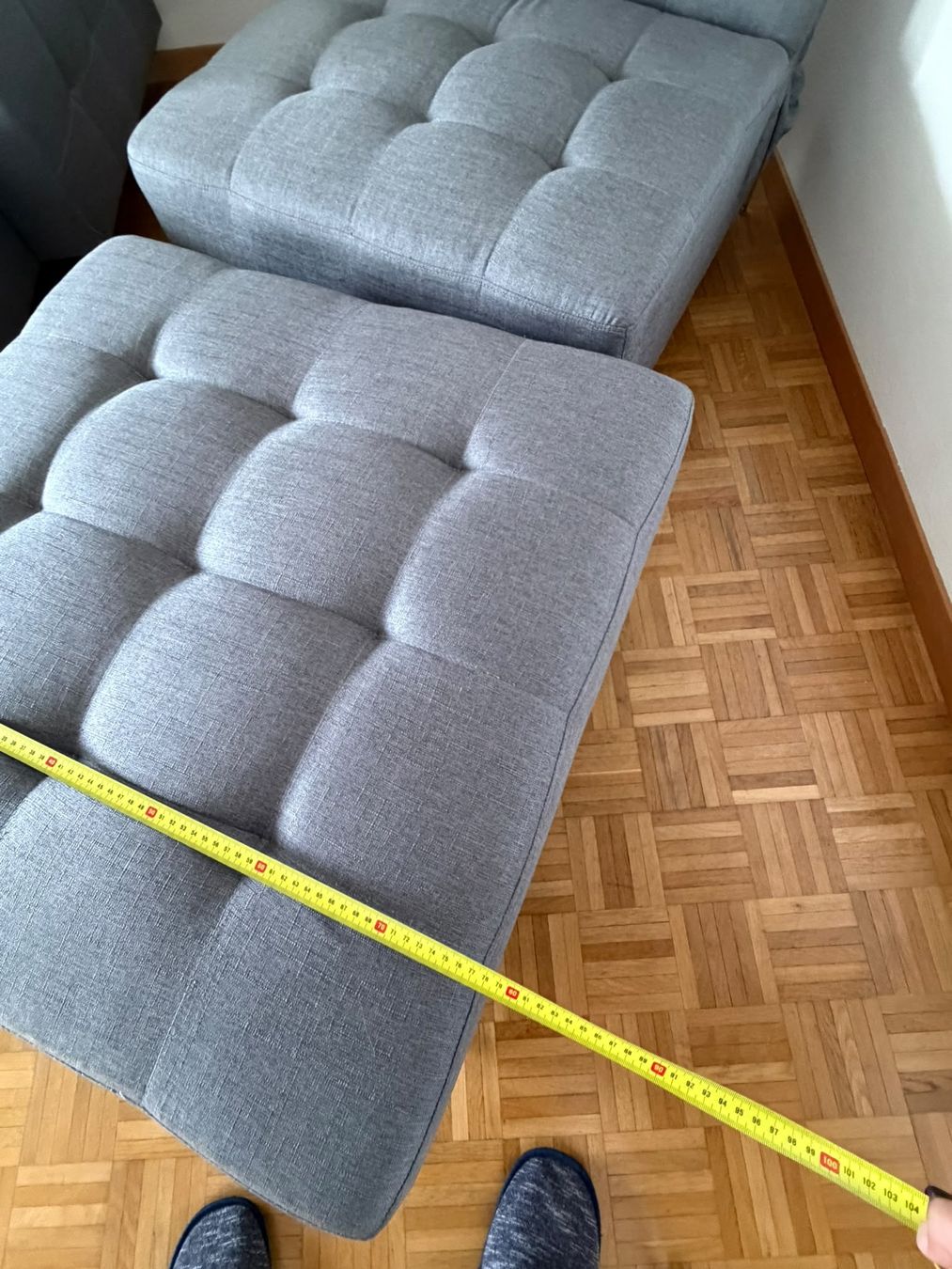 Sofas: Sofa, grau, 2-teilig, Sofaelement 150cm – D'occasion à Zürich par Idoly_Studio. 2