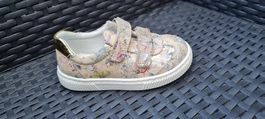 DENO Echtleder Schuhe 23 Beige(1506)NEU