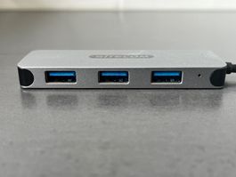 Hub 1x USB-C vers 3x ports USB-A - Sitecom CN-387 - Testé