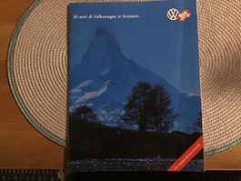 50 Jahre Volkswagen Prospekt der Schweiz 28 Seiten ital.