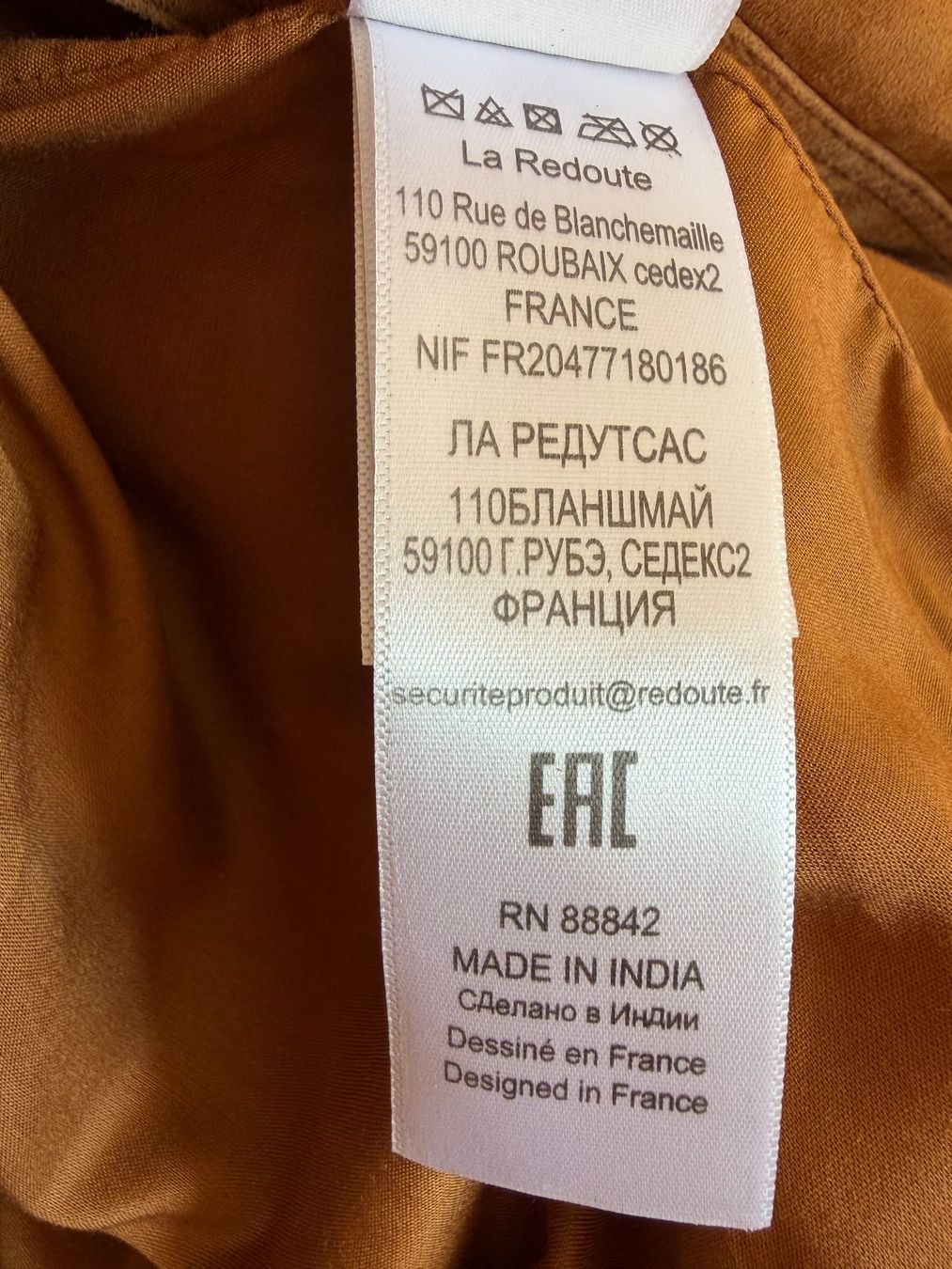 La Redoute Giacche: Veste en cuir / daim La Redoute – Nuovo (secondo la descrizione) da Neuchâtel venduto da Stella-11 8