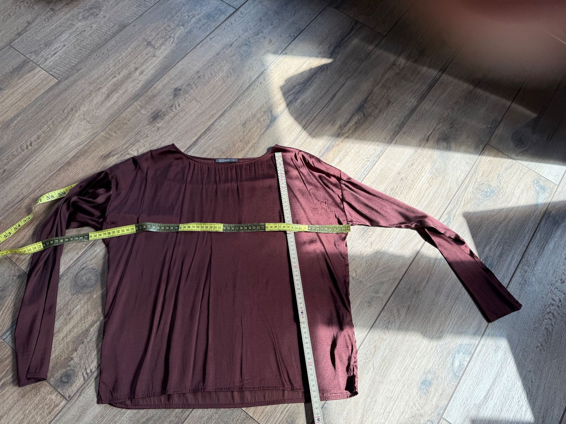 Nile Camicette: Nile Bluse Bordeaux xs – Usato da Brugg AG venduto da Simone28