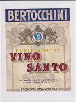 Etikette für Wein - Vino Santo /bd