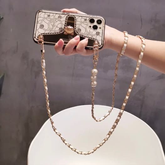 Altro in  Abbigliamento & Accessori: sangle en cuir pour téléphone portable, perle initiée unique – Nuovo e nell'imballaggio originale da Marly venduto da may_j75b 7
