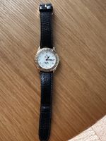 Schweizer Armbanduhr mit Kuh- & Edelweiss-Motiv