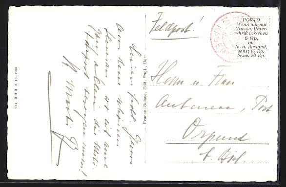 Cartoline postali: AK Herisau, Ansicht der Kaserne – Usato da Berlin venduto da bartko-reher 1
