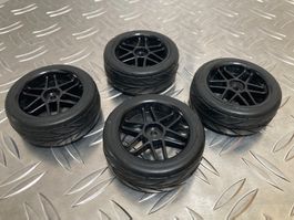 Radsatz 1:10 (5 Doppelspeichen) black 26mm Neu!  LIQUIDATION