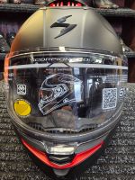 Casque Scorpion Exo-GT SP Air noir mat/rouge