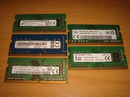 1 stück 8gb ddr4 3200 RAM für Laptop. Getestet.
